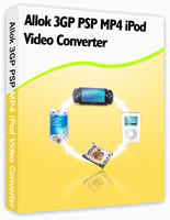 Allok 3GP PSP MP4 iPod Video Converter  (1) icon